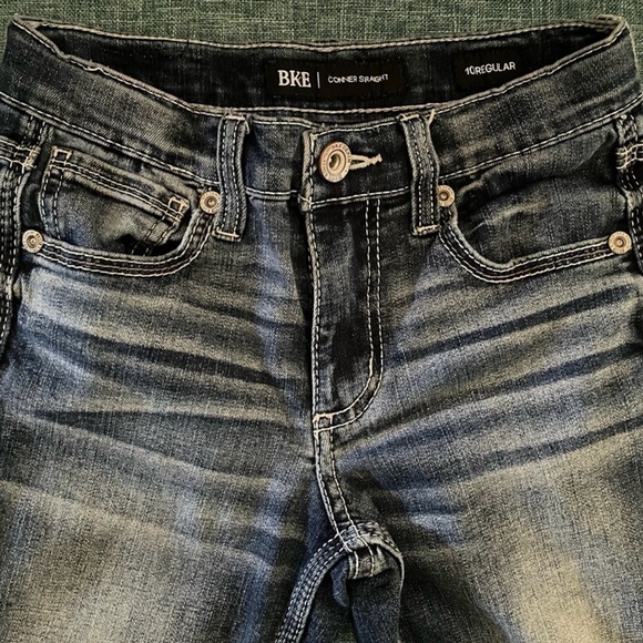 BKE Other - BKE Boys Dark Wash Straight Jeans